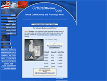 Tablet Screenshot of orbitalriveter.com
